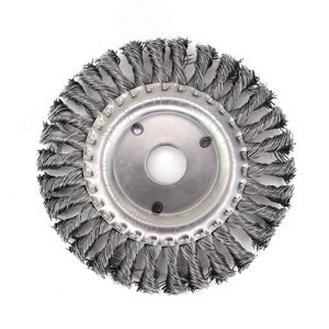 Щетка дисковая жгутовая Д150x13x22,2, ворс сталь 0,50 по металлу (13-140)