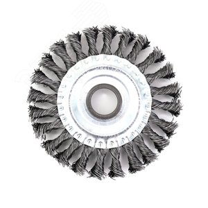 Щетка дисковая жгутовая Д125x13x22,2, ворс сталь 0,50 по металлу (13-030)