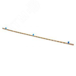 Шина заземления 1000мм 22 точки 5х15мм