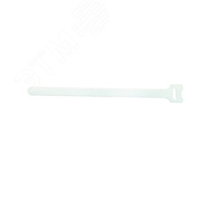 Лента (стяжка) Velcro 16x210мм белый (10шт)