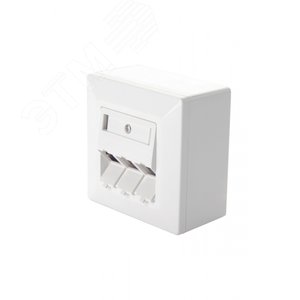 Коробка для рамок 86Х86 глубина 40 мм, белый