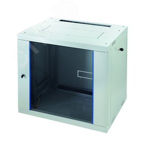 Шкаф телекоммуникационный 19 настенный 15U, 755х600х600 мм (ВхШхГ), полезная глубина: 531 мм, распределенная нагрузка: 100 кг,передняя дверь стекло, ц