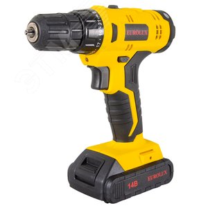 Дрель-шуруповерт аккумуляторная ДА-14/2Li Eurolux