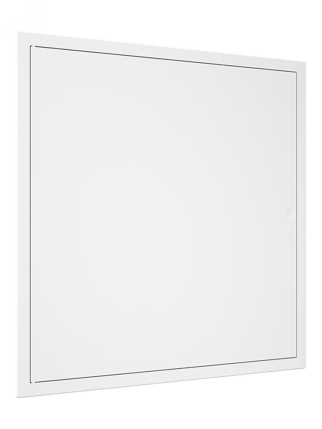 Люк-дверца ревизионный пластиковый нажимной 427х427 с фланцем 400х400