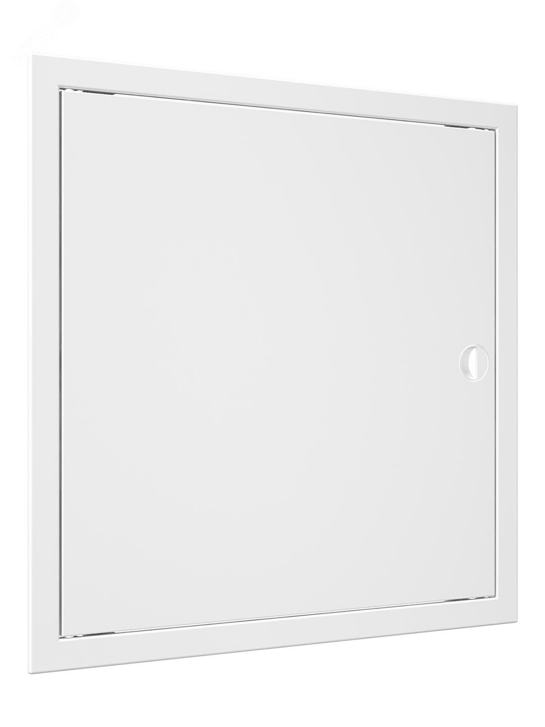 Люк-дверца ревизионный с ручкой, из ABS пластика 418х418 и с фланцем 396х396