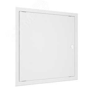 Люк-дверца ревизионный с ручкой, из ABS пластика 418х418 и с фланцем 396х396