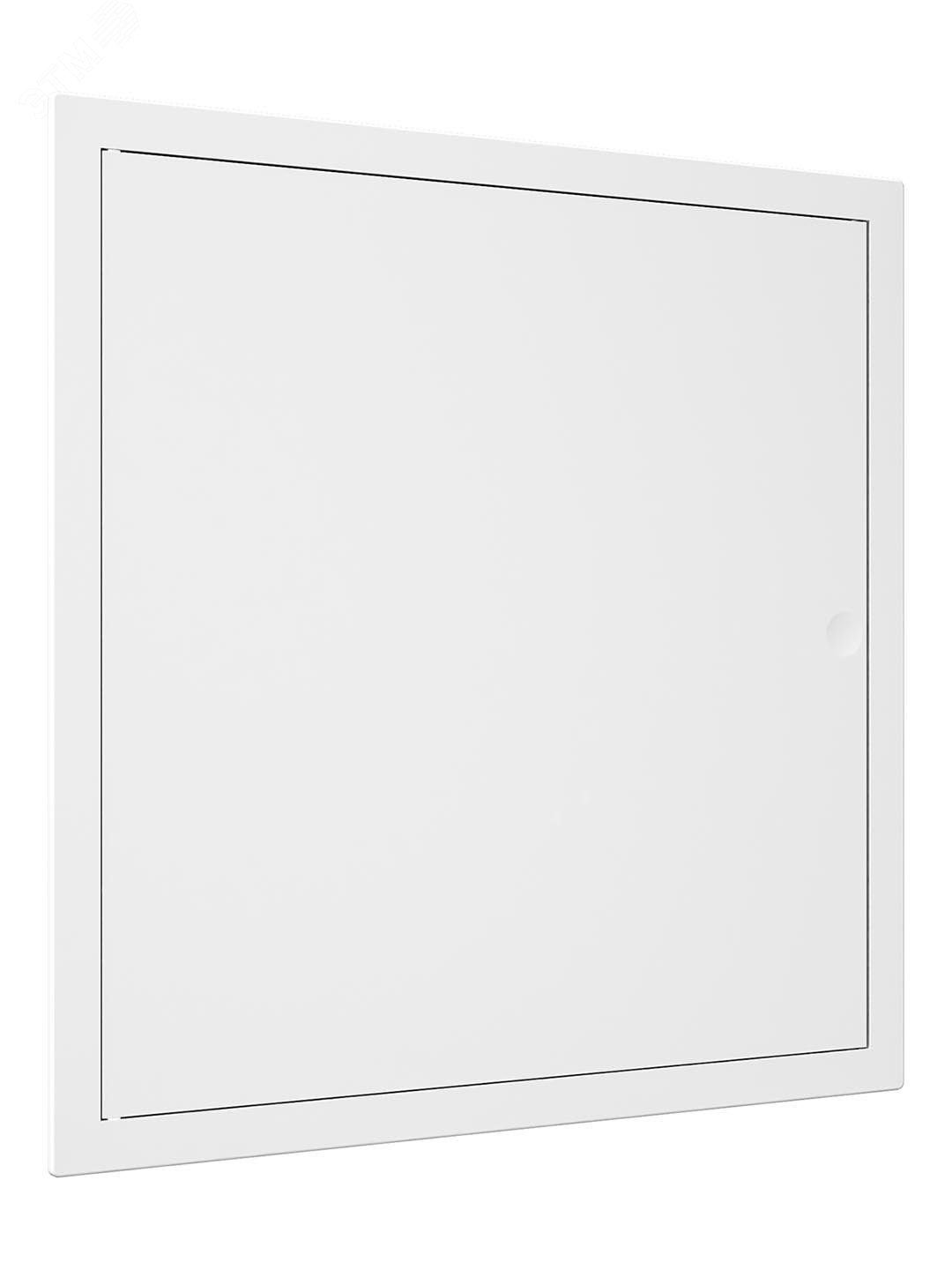 Люк-дверца ревизионный пластиковый нажимной 327х327 с фланцем 300х300