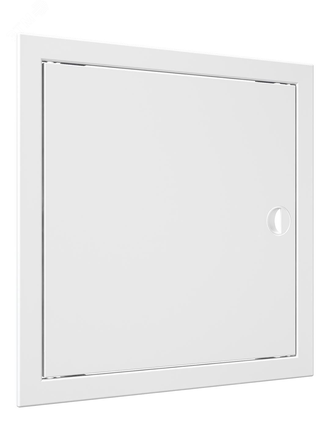 Люк-дверца ревизионный с ручкой, из ABS пластика 318х318 и с фланцем 296х296