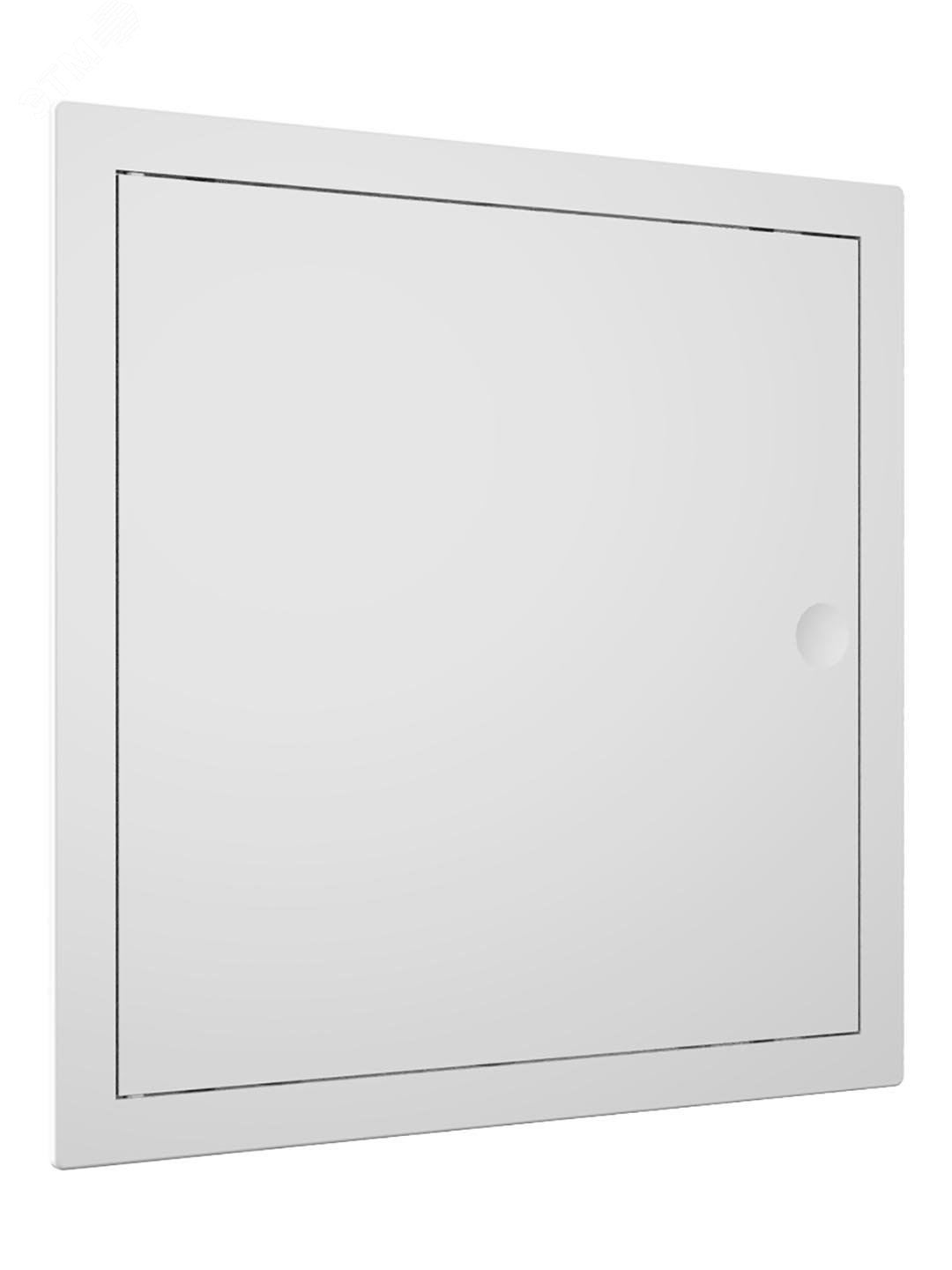 Люк-дверца ревизионный пластиковый нажимной 224х224 с фланцем 200х200