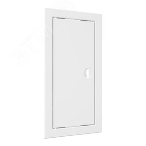 Люк-дверца ревизионный с ручкой, из ABS пластика 168х318 и с фланцем 146х296