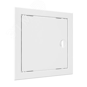 Люк-дверца ревизионный с ручкой, из ABS пластика 218х218 и с фланцем 196х196