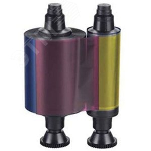 Лента для полноцветной печати YMCKO+K (монохромная вторая сторона), 200 карт (для принтера Securion)