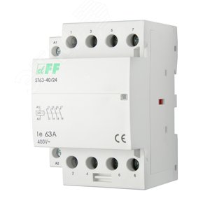 Контактор модульный ST-63-40/24