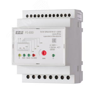 Реле контроля уровня PZ-830 жидкости без датчиков