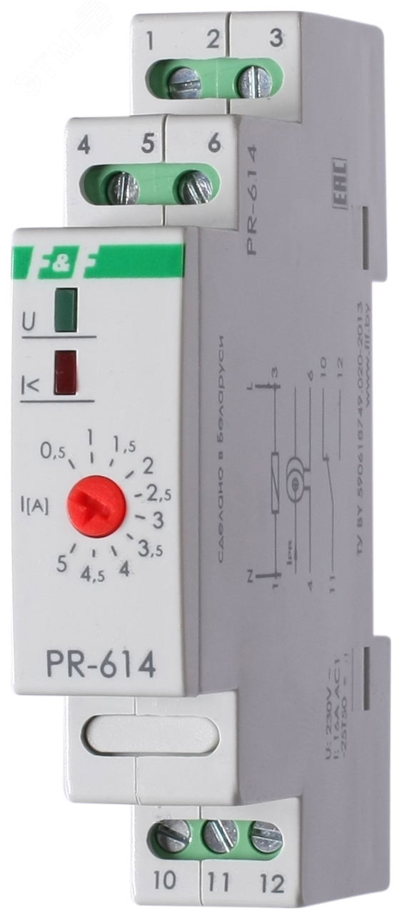 Реле тока PR-614