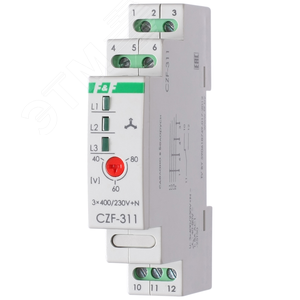 Реле контроля фаз CZF-311