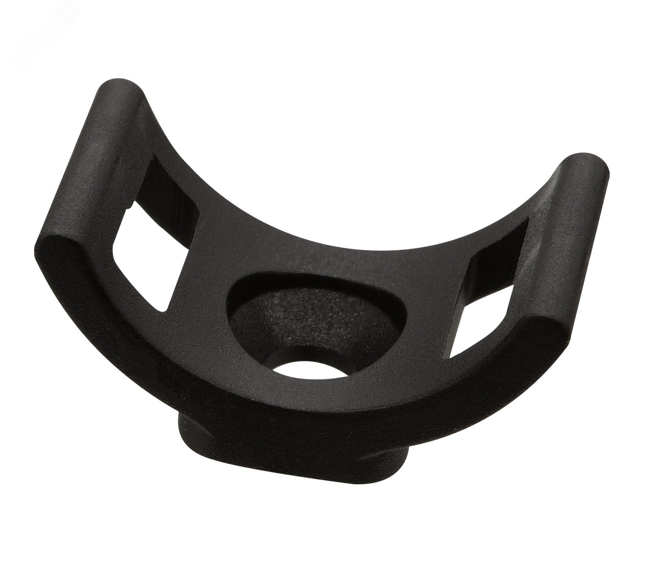 Площадка монтажная для стяжки PDS 14x25мм черная (100 шт.)