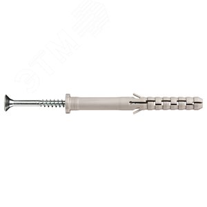 Дюбель распорный для сквозного монтажа PNDS 8x80, с шурупом 5х80 (12 шт)