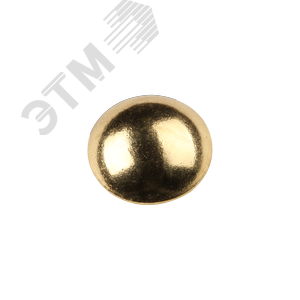 Гвоздь мебельный 670 латунь (30 шт.)