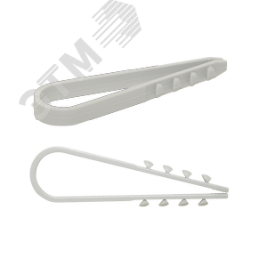 Дюбель-хомут  PDX 11-18 серый