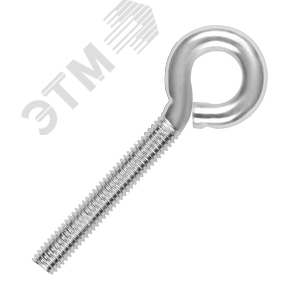 Петля-винт М5х50 оцинкованная (2 шт.)