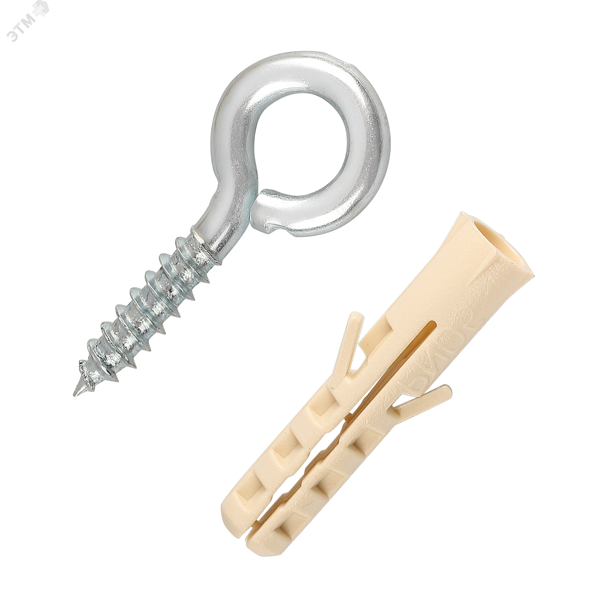 Петля-шуруп 3,8x20 оцинкованная (2 шт.)