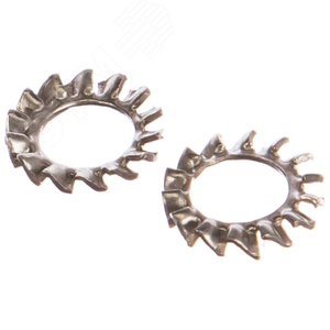 Шайба стопорная с наружн/зубьями DIN 6798 A2 A 4,3