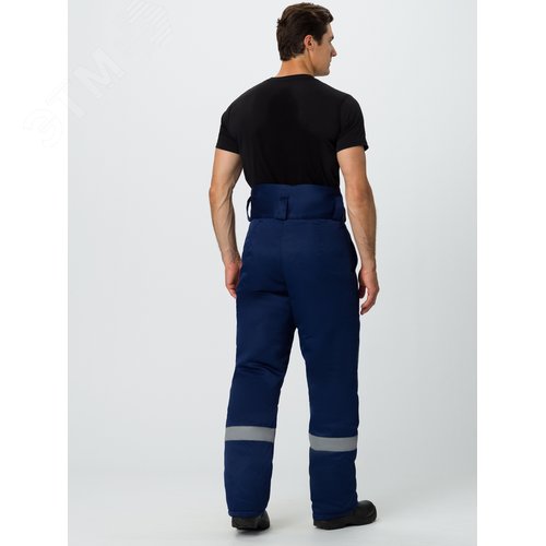 Костюм Липецк-1 СОП CH (тк.Смесовая,280) брюки, т.синий/васильковый, р. 68-70/170-176