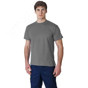 Футболка (ткань Трикотаж,160), серый,7XL (64)