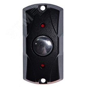 Кнопка выхода черная с индикатором