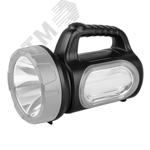 Фонарь аккумуляторный AccuF7-L3W/L10 - bk (черн.)