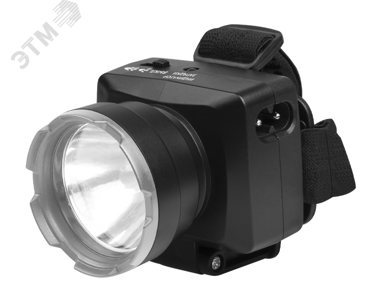 Фонарь аккумуляторный AccuFH7-L3W-bk (черн.)