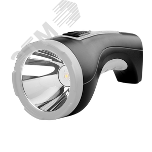 Фонарь светодиодный аккумуляторный AccuF2-L3W-bk (черн./руб..)