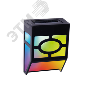 Светильник светодиодный SLR-W06 RGB с солнечной батареей настенный IP44