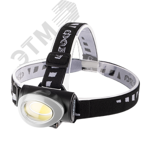 Фонарь налобный H5-L3W-gy (черно-сер.)