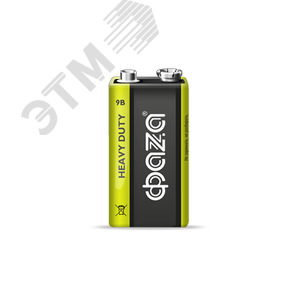 Элемент питания 6F22 9V солевая Heavy Duty Shrink-1