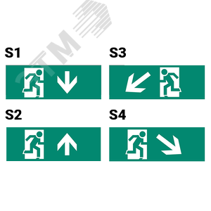 Наклейка S3 для ДСА-503 Направление
