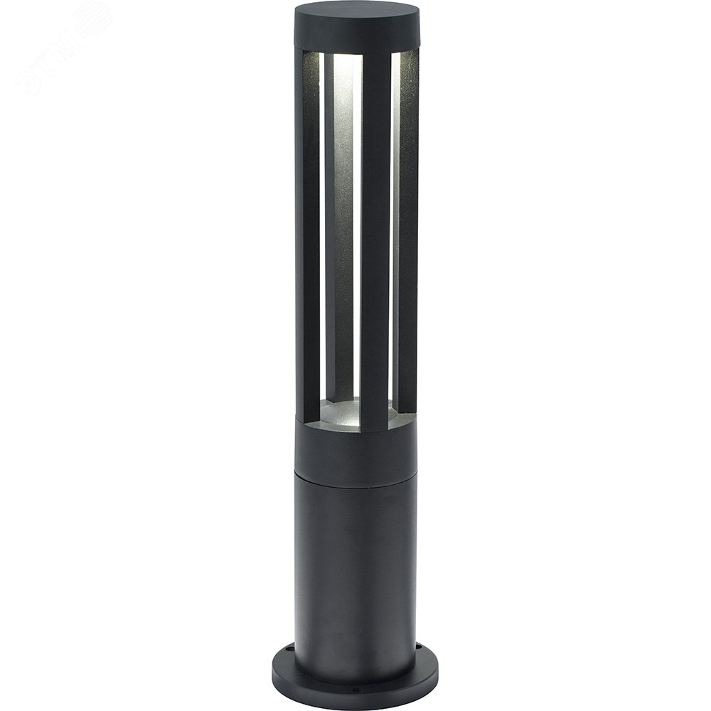 Светильник светодиодный уличный ДТУ-10w столб 4000К IP54 черный