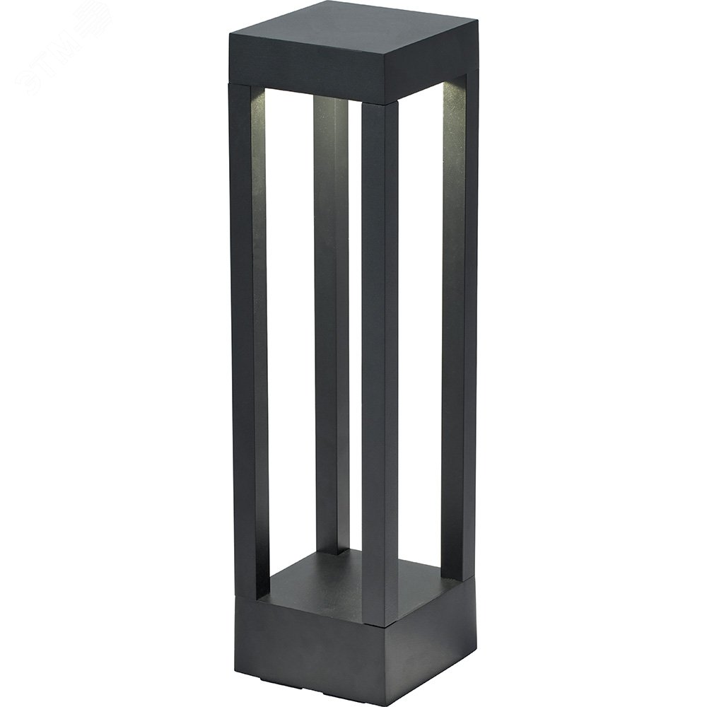 Светильник светодиодный уличный ДТУ-10w столб 4000К IP54 черный