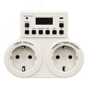 Розетка с таймером (недельная) 3500W/16A 230V, Stekker