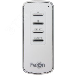 Выключатель бытовой 2-канальный 230В 1000Вт  30м с пультом управления Feron