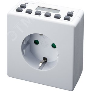 Розетка с таймером (недельная) электронная IP20 16А 3500W