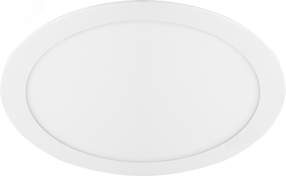 Светильник светодиодный ДВО-24w 4000K 1500Лм slim белый