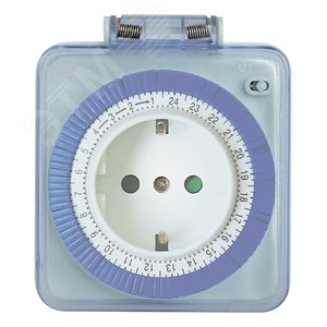 Розетка с таймером (суточная) механическая IP44 16А 3500W Feron