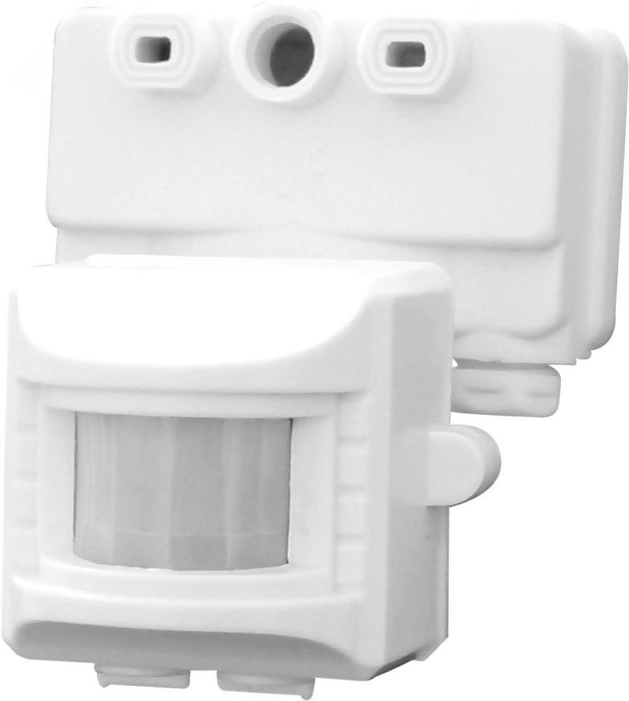 Датчик движения ИК настенный 1200w 120 гр. 10м IP44 белый