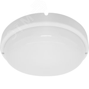 Светильник светодиодный ДБП-18w 4000К 1440Лм IP65 круглый белый