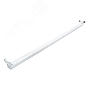 Светильник ДПО-2х18w без стекла под светодиодные лампы G13 металл