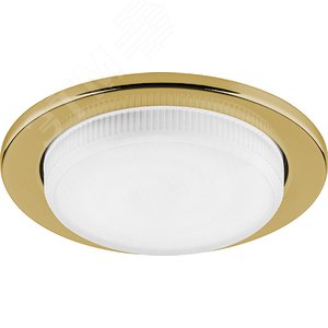 Светильник ДВО-15w GX53 без лампы золото