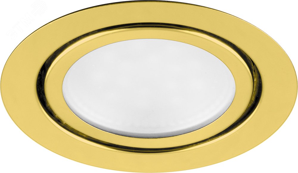 Светильник светодиодный ДВО-3w 4000K 150Лм золото