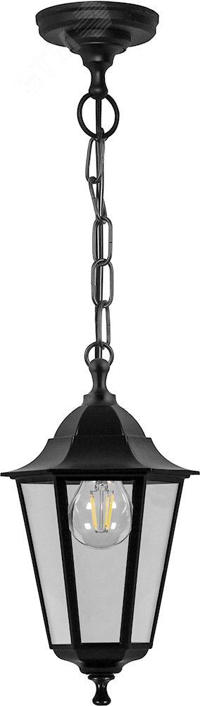 Светильник НСУ-04-60-001 цепь E27 IP44 черный